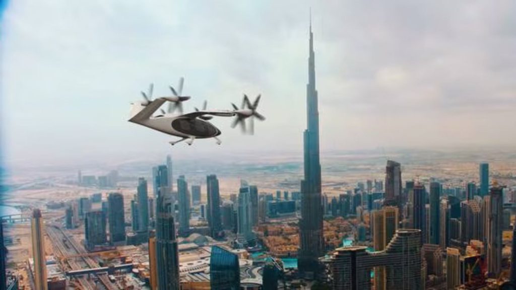 بزودی تاکسی های پرنده دبی