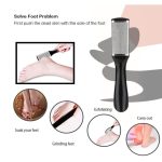 کیت پدیکور حرفه ای، ست ابزار پدیکور اسکرابر پا، ابزار مراقبت از پا از جنس استنلس استیل، رسپ پا، پاک کننده پوست مرده پا، کیت پدیکور برای مردان هدیه زنانه